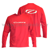 Long-sleeve-T-shirt-Red-OzoneLogo